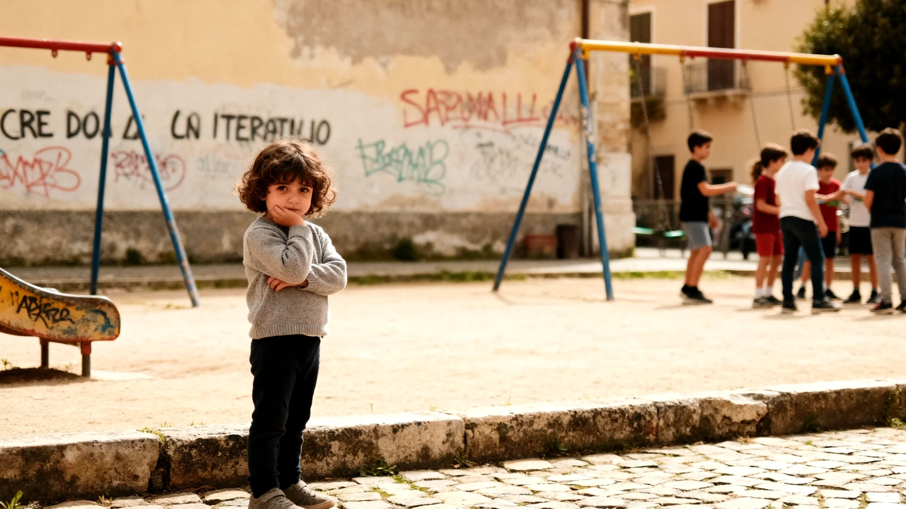 I genitori sono preoccupati perché il loro bambino mostra forte timidezza, fatica a socializzare con i coetanei e tende a isolarsi evitando situazioni di gruppo come feste di compleanno, giochi al parco o attività scolastiche che richiedono interazione sociale"