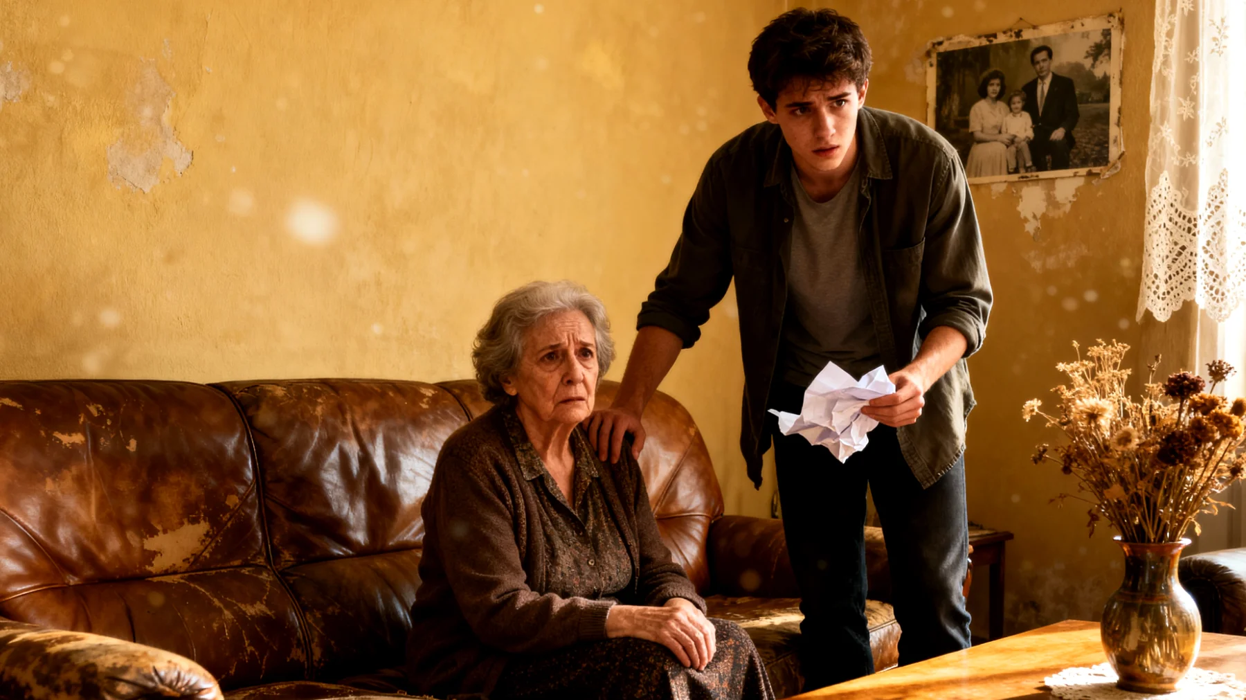 Una nonna si trova a gestire un nipote giovane adulto (20-30 anni) che mostra una dipendenza eccessiva nei suoi confronti, faticando a prendere decisioni autonome, cercando costantemente il suo supporto emotivo ed economico, e non riuscendo a staccarsi completamente per costruire la propria indipendenza."